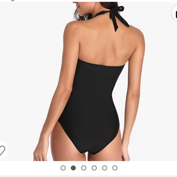 Smismivo Tummy Control Halter One Piece
Slimming Retro Swimsuit Ruched Size S - Picture 2 of 10